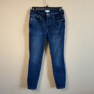 Good‎ American Womens Good Legs Skinny Crop Denim Jeans Blue866 Size 2